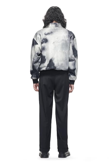 Countrymade Print Cotton Denim Jacket 