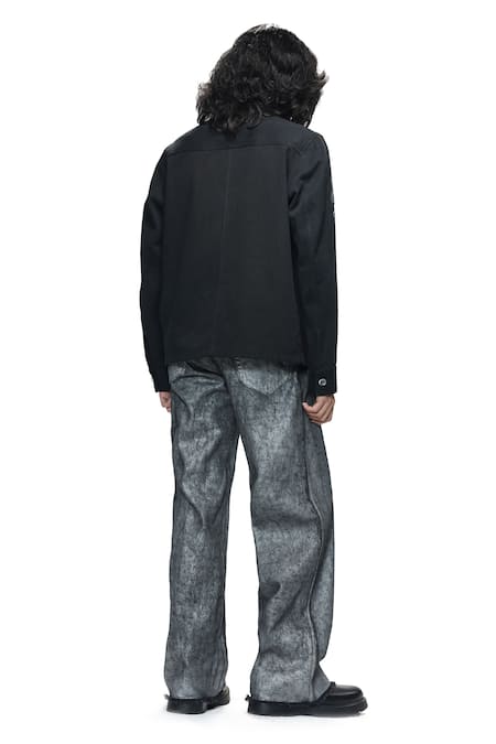 Countrymade Residual Camo Denim Jacket 