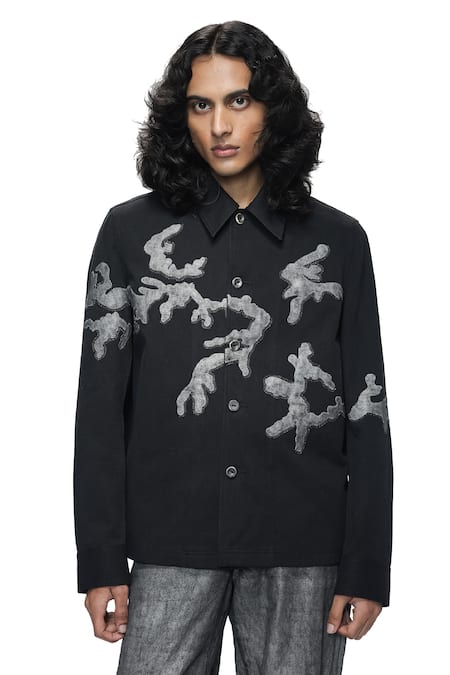 Countrymade Residual Camo Denim Jacket 