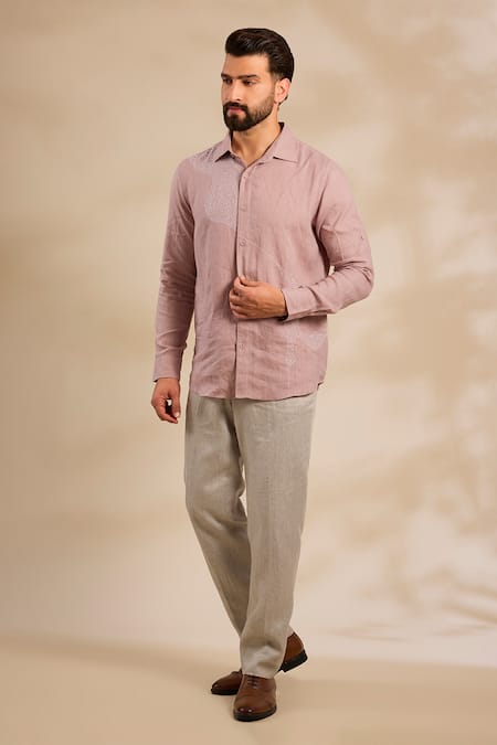 Linen Bloom Linen Trouser 