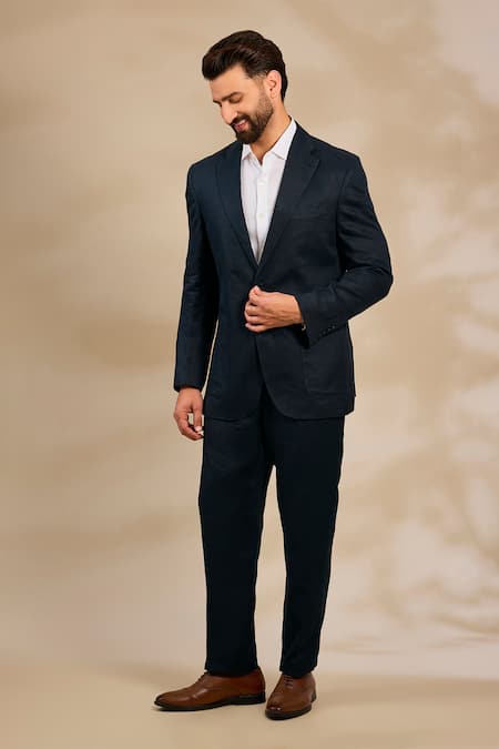 Linen Bloom Straight Linen Trouser 