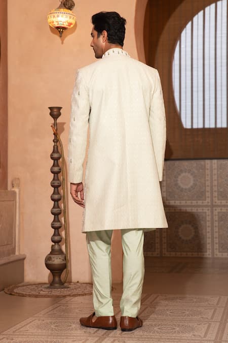 Design O Stitch Embroidered Sherwani Jacket Set 