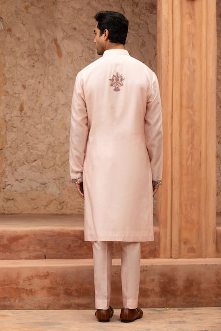 Design O Stitch Silk Kurta & Pant Set 