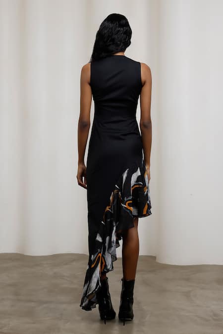 Advait Kuro Asymmetrical Dress 