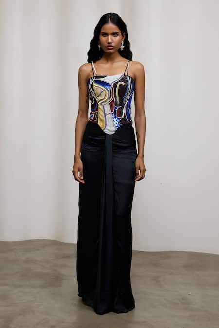 Advait Kiyo Embroidered Corset 