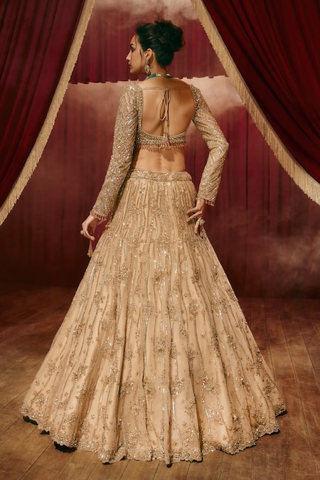 Roqa Ivy Net Embroidered Lehenga Set 