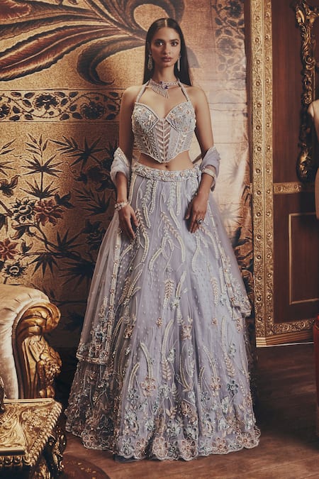 Roqa Alice Embroidered Lehenga Set 