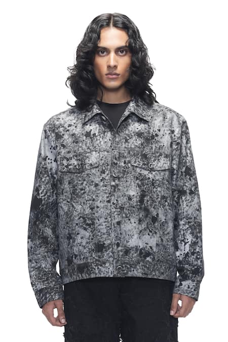 Countrymade Charred Metal Trucker Jacket 