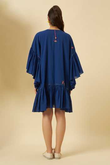 Nikasha Indigo Midi Dress 