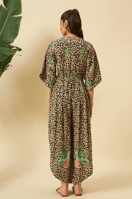 Nikasha Leopard Print Jumpsuit 
