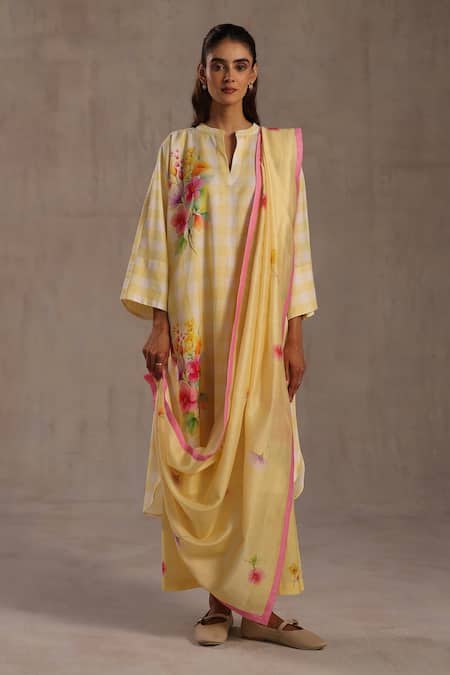 Roza Anne Printed Kurta & Pant Set 