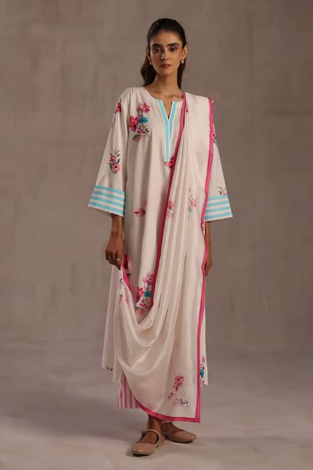 Roza Madeline Floral Print Kurta & Pant Set 