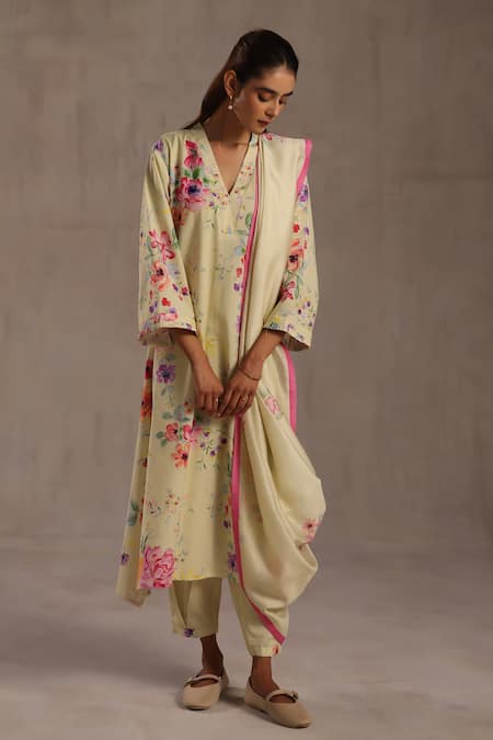 Roza Cordelia Printed Kurta & Pant Set 