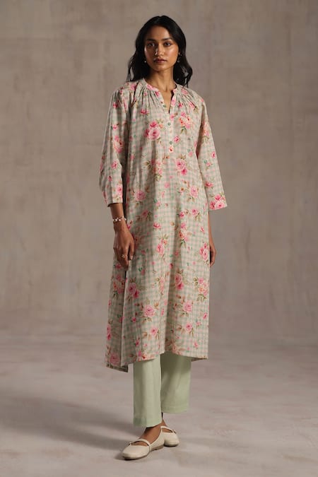 Roza Petra Printed Kurta & Pant Set 