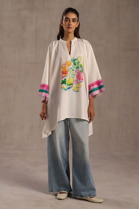 Roza Happy Hour Print Tunic 