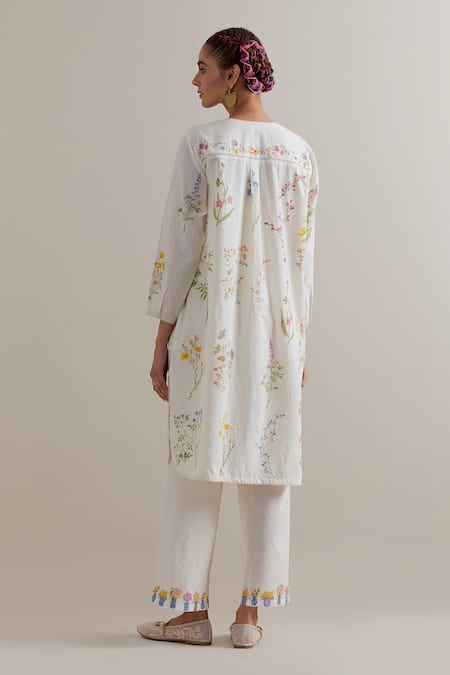 Upavita Cotton Kurta Set 
