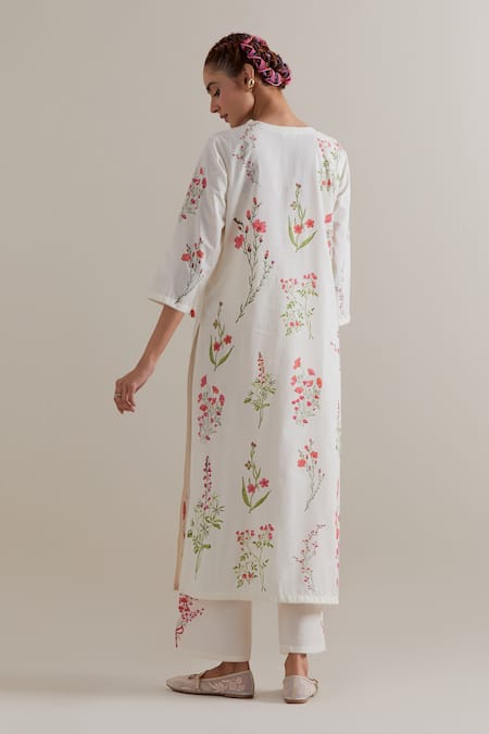 Upavita Cotton Kurta Set 