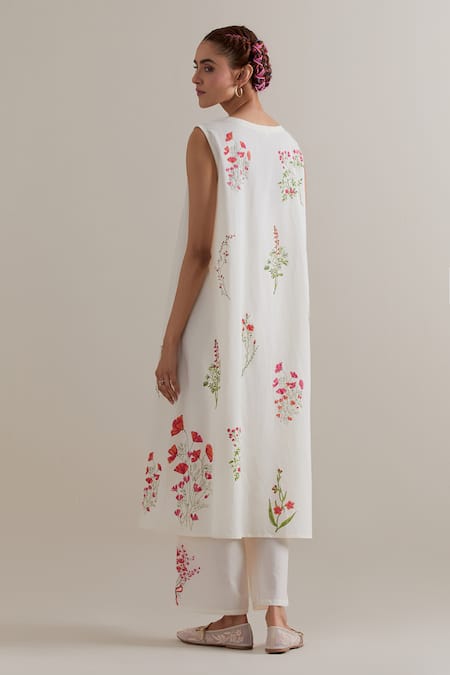 Upavita Printed Cotton Kurta Set 