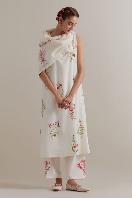 Upavita Printed Cotton Kurta Set 