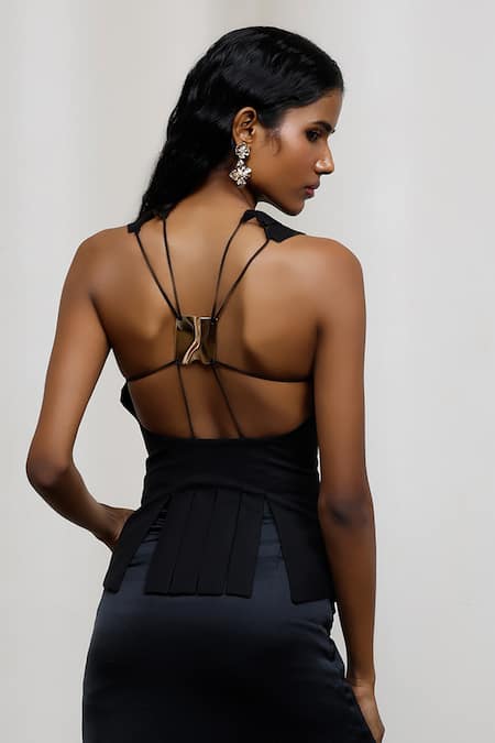 Advait Kuro Shredded Top 