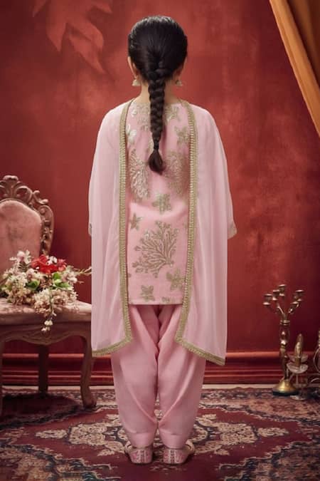 JILMIL DREAMWEAR Cotton Embroidered Kurta Set 