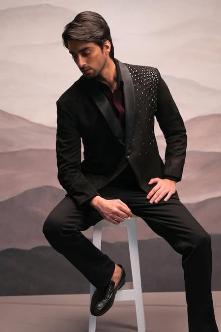 payal and rishab Vanguard Embellished Blazer Set 