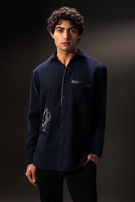 payal and rishab Ode To Van Gogh Starry Night Shirt 