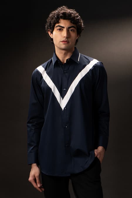 payal and rishab Gallop Striped Shirt 