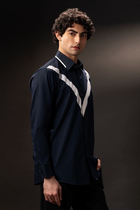 payal and rishab Gallop Striped Shirt 