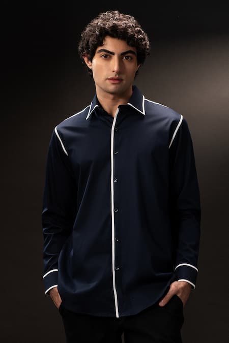 payal and rishab Polo Line Shirt 