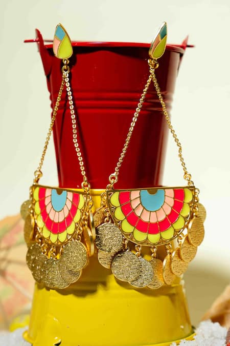 Bauble Bazaar Ocean Horizon Dangler Earrings 