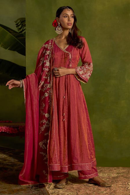 Kritika Dawar Gulrang Dori Embroidered Anarkali Set 