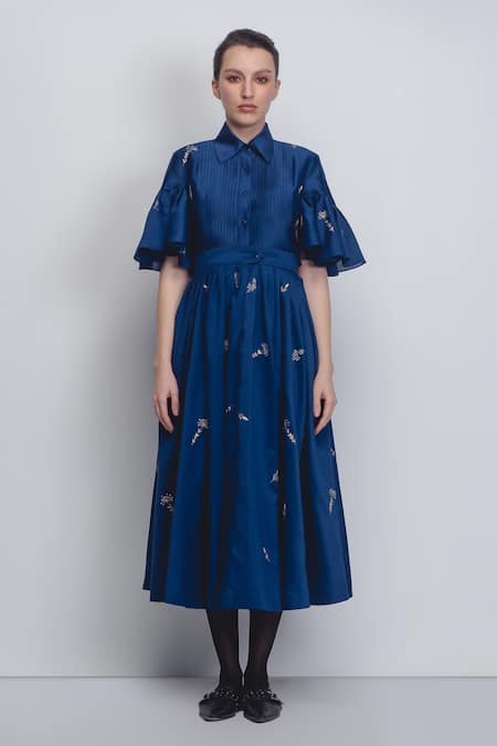 Leh Studios Fons Embroidered Dress 