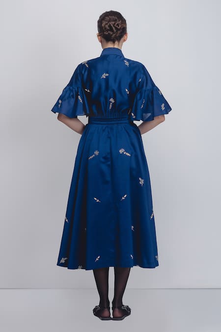 Leh Studios Fons Embroidered Dress 