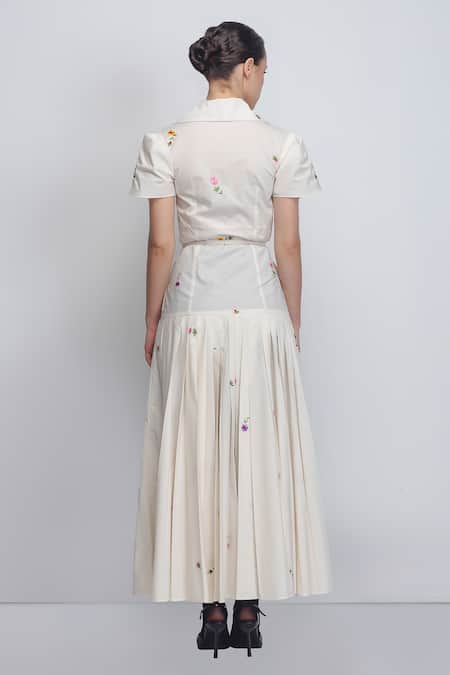 Leh Studios Gami Embroidered Dress 