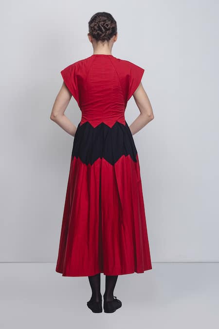 Leh Studios Abra Colorblock Dress 