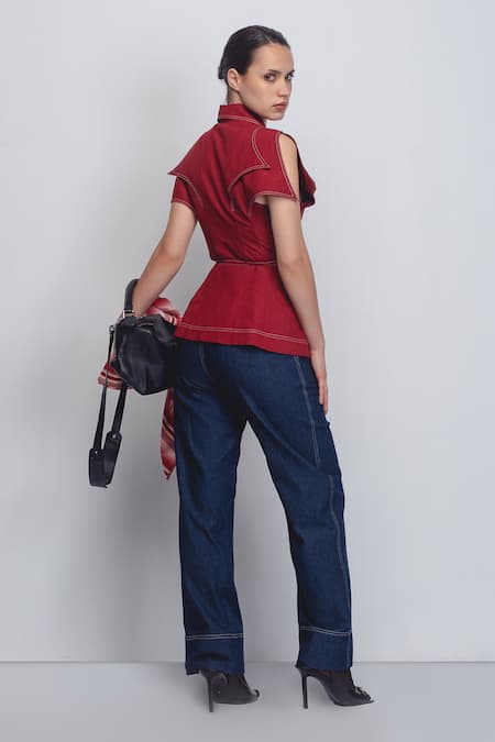 Leh Studios Layered Flap Top 