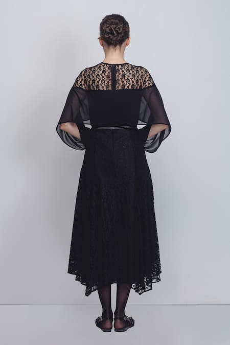 Leh Studios Cath Floral Lace Embellished Dress 