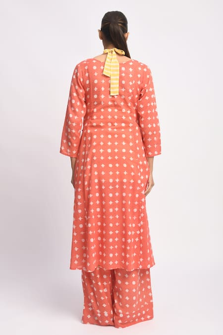 JAYATI GOENKA Sunkissed Printed Kurta & Pant Set 