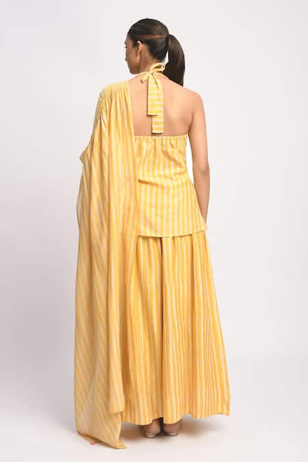 JAYATI GOENKA Sun Shine Printed Kurta Skirt Set 