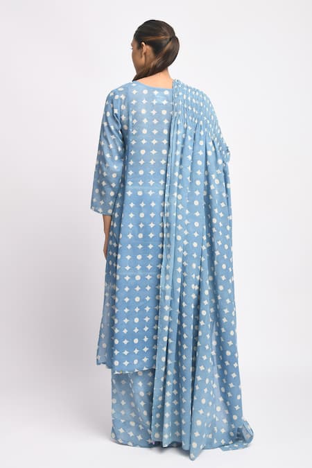 JAYATI GOENKA Cloud Printed Kurta Set 