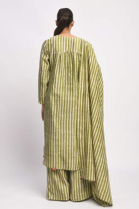 JAYATI GOENKA Earth Printed Kurta Set 