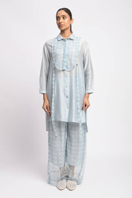 JAYATI GOENKA Cloud Cord Printed Kurta & Pant Set 