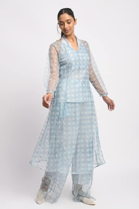 JAYATI GOENKA Esther Cord Printed Kurta & Pant Set 