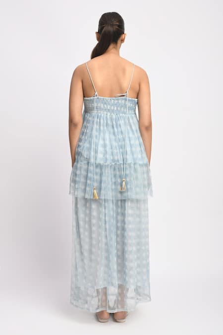 JAYATI GOENKA Misty Printed Skirt & Top Set 