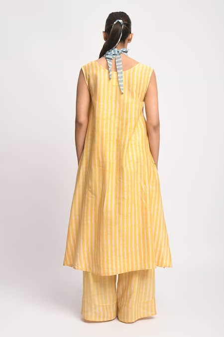 JAYATI GOENKA Solar Ice Cord Printed Kurta & Pant Set 