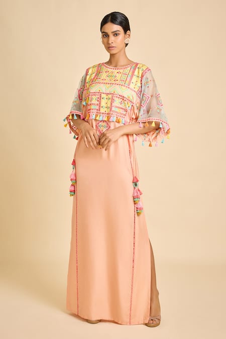 Surily G Silk Organza Kaftan 