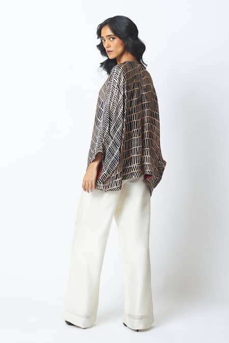 Madder Much Sabrina Piano Print Top & Pant Set 