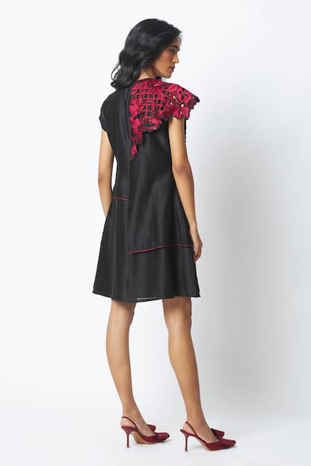 Madder Much Monica Shoulder Bib Ladder Dress 