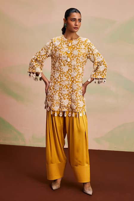 Evra By Nikita Pearl Work Kurta & Salwar Set 